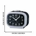Miniatyrbild 3 av 5: Väckarklocka Seiko QHK060A Grå