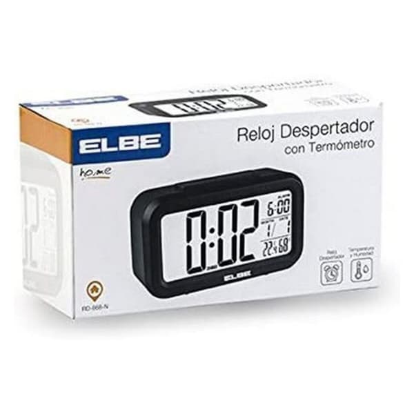 Vækkeur ELBE RD-668 Sort 4,4"