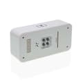 Miniatyrbillede 2 af 3: Vækkeur Versa Hvid Metal 3,9 x 6,5 x 13,4 cm