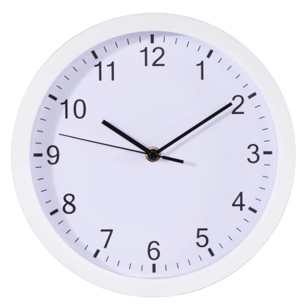 Hama Väggklocka Pure Ø 25 Cm Low Noise White
