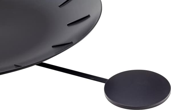 NeXtime NX-7339ZW Vægur NXt Skål Ø 30 Cm Sort