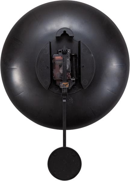 NeXtime NX-7339ZW Vægur NXt Skål Ø 30 Cm Sort