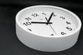Miniatyrbillede 4 af 5: NeXtime NX-7307WI-V2 Vægur NXT Diam. 25,5 Plast Hvid, Hvid Urskive