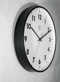 Miniatyrbillede 2 af 4: NeXtime NX-7317-V2 Vægur NXT SILENT CLOCK 40cm Plast Sort, Hvid Urskive