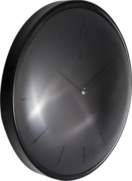 NeXtime NE-3235ZW Väggklocka Glamour Ø40 Metallsvart
