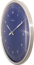 Miniatyrbild 3 av 6: NeXtime NE-3243BL Väggklocka 60 minuter Ø33 Metallblå