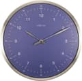 Miniatyrbild 1 av 6: NeXtime NE-3243BL Väggklocka 60 minuter Ø33 Metallblå