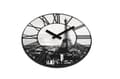 Miniatyrbillede 8 af 9: NeXtime NE-3004 vægur Dia. 39 Cm, Plast, 3D, Grå, 'La Ville'