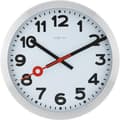 Miniatyrbild 1 av 9: NeXtime NE-3999AR Väggklocka Dia. 35 Cm, Borstad Aluminium, 'Station'