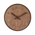 Miniatyrbild 3 av 9: NeXtime NE-3096BR Väggklocka Dia. 35 cm, trä, brun, 'trä trä medium'