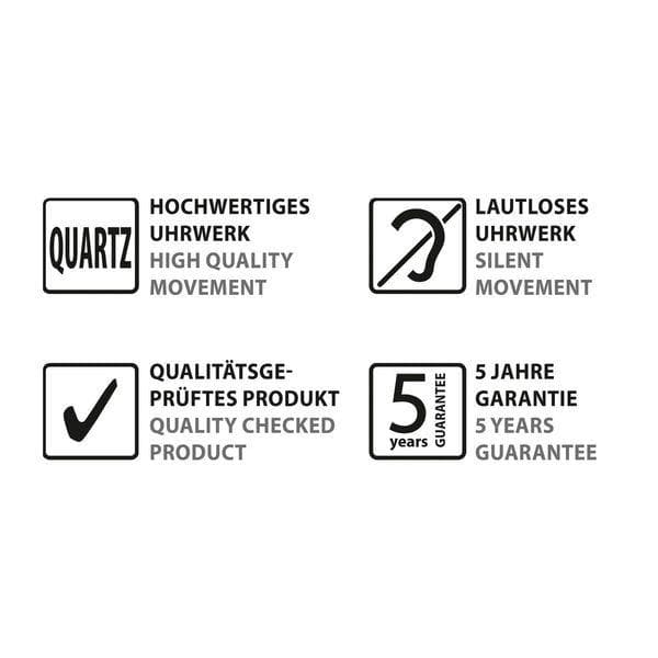 Sigel SI-WU120 Väggklocka Artetempus Opta Vit Med kvartsverk