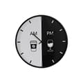 Miniatyrbild 1 av 3: Väggklocka DKD Home Decor Vit Svart Metall Modern 60 x 4 x 60 cm (2 antal)