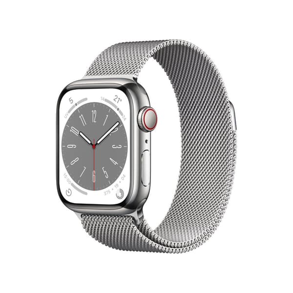 Smartwatch Apple Watch Series 8 Sølvfarvet 32 GB 41 mm