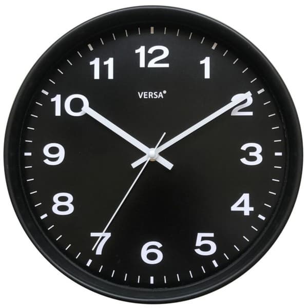 Veggklokke Versa Quartz Plast 4,3 x 30,5 x 30,5 cm