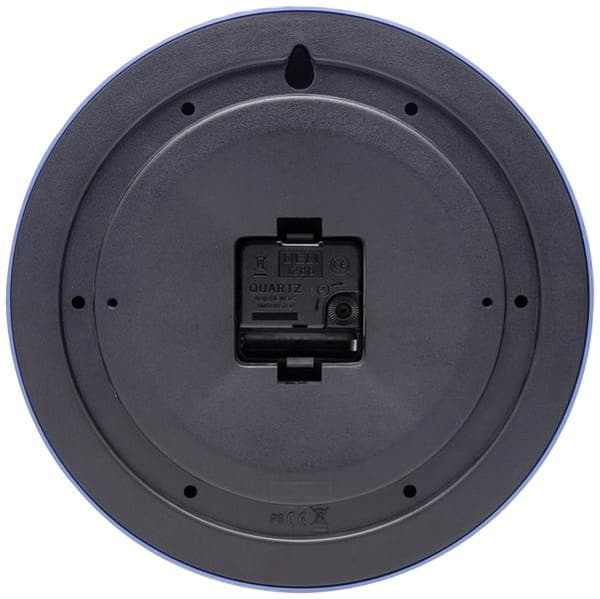 NeXtime NX-7356 Väggklocka NXt Apollo Dia 30cm Plast Blå