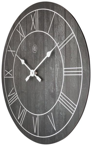 NeXtime NX-7345ZW Vægur NXt Paul Dia 40cm Træbrun