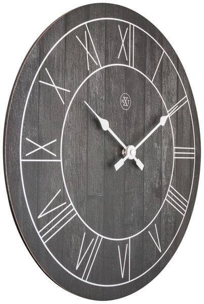 NeXtime NX-7345ZW Vægur NXt Paul Dia 40cm Træbrun