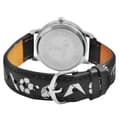 Miniatyrbillede 2 af 2: QBOS børneur med læderarmbånd - Sort
