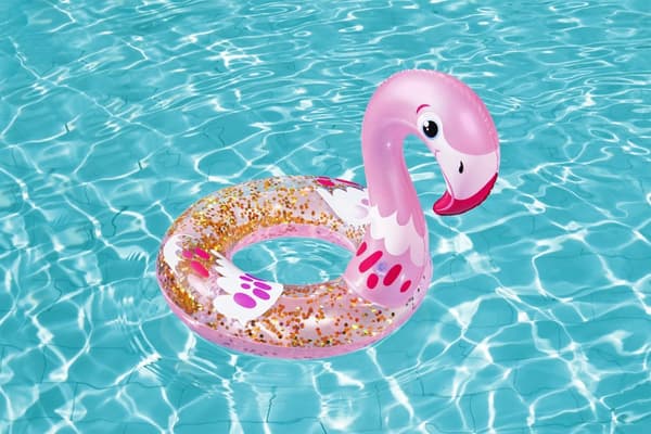Plaukimo Ratas Bestway Flamingo 61cm