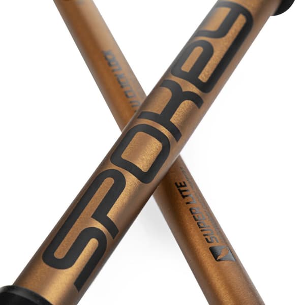 Spokey Quick trekking poles brown-black 929473