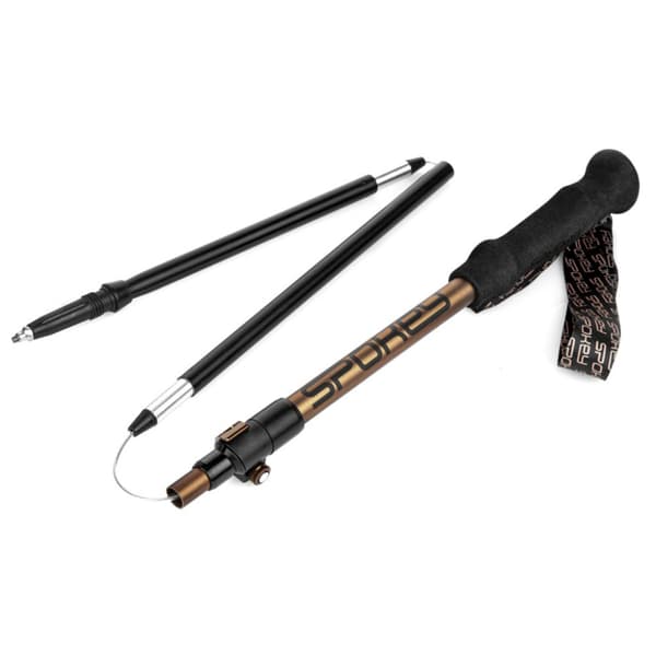Spokey Quick trekking poles brown-black 929473