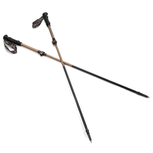 Spokey Quick trekking poles brown-black 929473