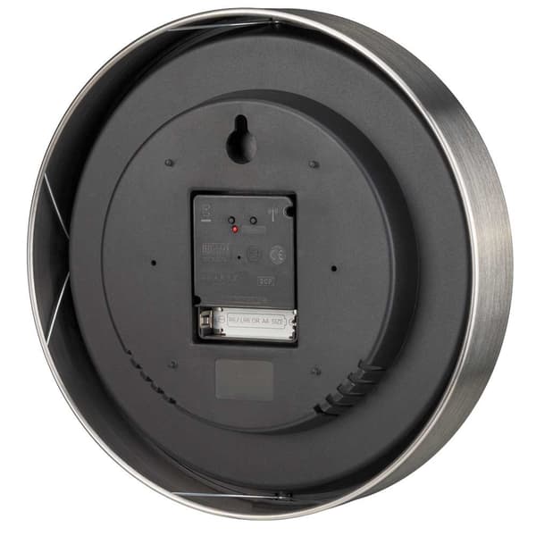 Bresser Dcf Thermo-/hygro-väggklocka Mytime 25 Cm Lila