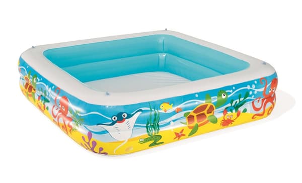 Inflatable Pool For Children With A Canopy 140 x 140 x 114 cm Bestway 52192