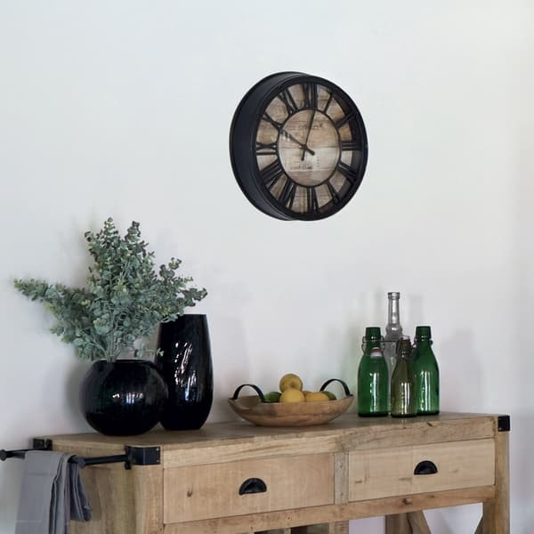 Atmosphera Vægur Vintage 37 Cm Brun