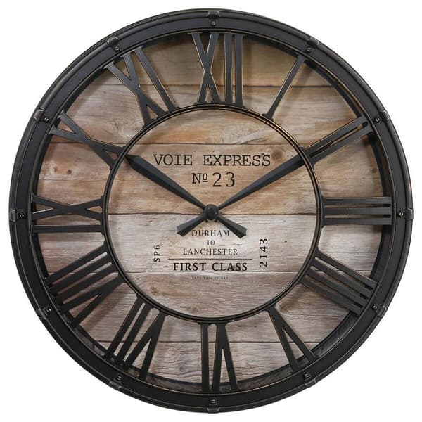 Atmosphera Vægur Vintage 37 Cm Brun