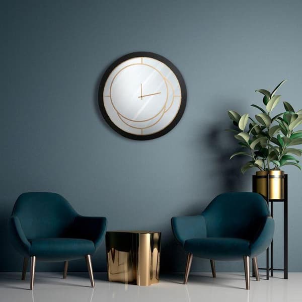 DEKORATIV UR 34 60 X 5 X 60 CM STÅL