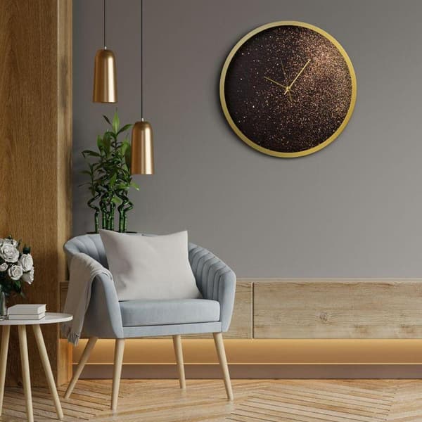 KORISTEELLINEN KELLO 20 60 X 5 X 60 CM MUSTA