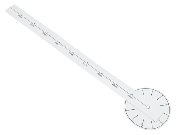 DIY-mærkat vægur, justerbart, stort, 80-120 cm, sort, 4 cifre