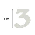 Miniatyrbillede 7 af 8: DIY vægur, justerbart, moderne, sølv, 12 timer