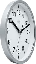 Miniatyrbillede 2 af 5: NeXtime NX-7321ZI Vægur NXT Diameter 20cm Plast Sølv, Hvid Urskive