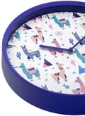 Miniatyrbillede 4 af 6: NeXtime NX-7352 Vægur NXt Alpalca Dia 30cm Plast Blå
