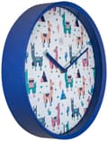 Miniatyrbillede 2 af 6: NeXtime NX-7352 Vægur NXt Alpalca Dia 30cm Plast Blå