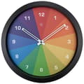 Miniatyrbillede 1 af 8: NeXtime NX-7361DI farverigt vægur - 36 cm - Silent Clock - Flerfarvet - NXt By - "Joy"