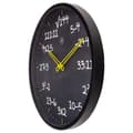Miniatyrbild 3 av 8: NeXtime NX-7363ZW Math Väggklocka - 30 cm - Tyst klocka - Beräkningsformel Design - NXt By - "Maths"