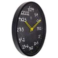 Miniatyrbild 2 av 8: NeXtime NX-7363ZW Math Väggklocka - 30 cm - Tyst klocka - Beräkningsformel Design - NXt By - "Maths"