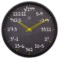 Miniatyrbild 1 av 8: NeXtime NX-7363ZW Math Väggklocka - 30 cm - Tyst klocka - Beräkningsformel Design - NXt By - "Maths"