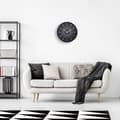 Miniatyrbillede 7 af 9: NeXtime NE-3287ZW Silent Wall Clock - 40cm - Sort - Metal - "Excentrisk"