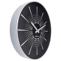 Miniatyrbillede 2 af 9: NeXtime NE-3287ZW Silent Wall Clock - 40cm - Sort - Metal - "Excentrisk"