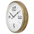 Miniatyrbild 3 av 9: NeXtime NE-3290GO Rural väggklocka - 39 cm - Silent Clock - Vit/Guld - "Classic"