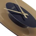 Miniatyrbillede 6 af 9: NeXtime NE-8196BR Silent Wall Clock - 40cm - Matbrun - Glas - "Float"