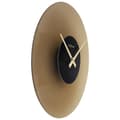 Miniatyrbillede 2 af 9: NeXtime NE-8196BR Silent Wall Clock - 40cm - Matbrun - Glas - "Float"