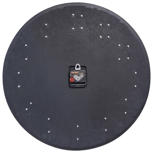 NeXtime NE-3284BR Stort vægur - 50 cm - Silent Clock - Valnøddetræ - "Precious"