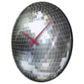 Miniatyrbillede 3 af 8: NeXtime NE-3293 Silent Wall Clock - 35cm - Disco Kugle - Kuppelformet glas - "Disco Ball"
