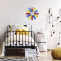 Miniatyrbillede 6 af 8: NeXtime NE-3285DI Design vægur - 40 cm - Silent Clock - Flerfarvet - Akryl - "Plexi"