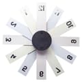 Miniatyrbillede 7 af 8: NeXtime NE-3285DI Design vægur - 40 cm - Silent Clock - Flerfarvet - Akryl - "Plexi"